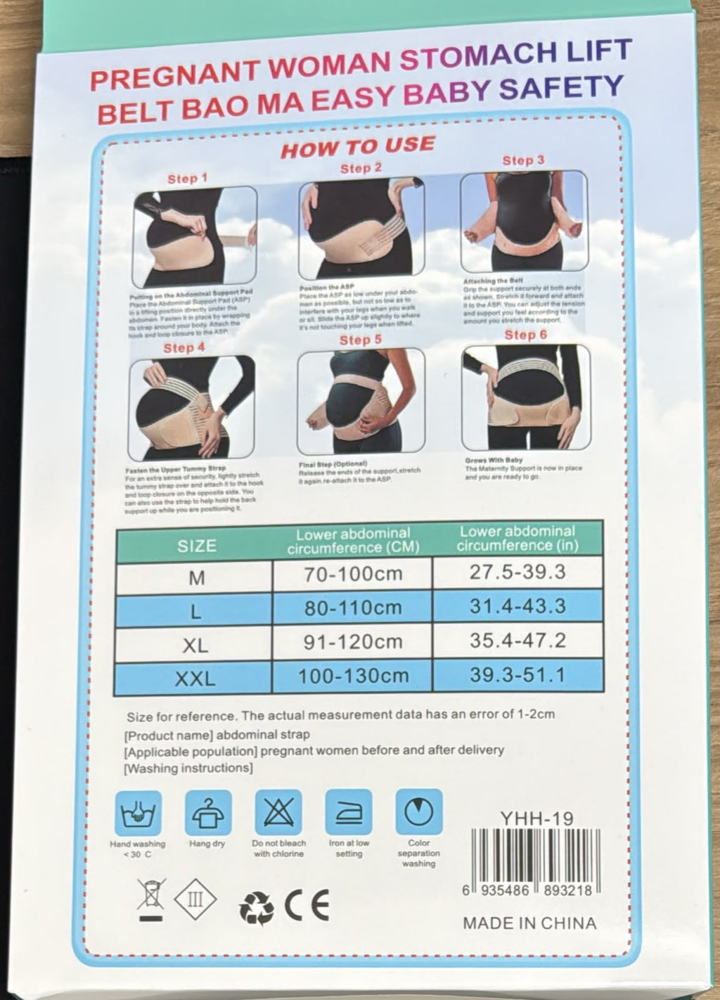 🤰✨ Faja de Soporte para Embarazo |