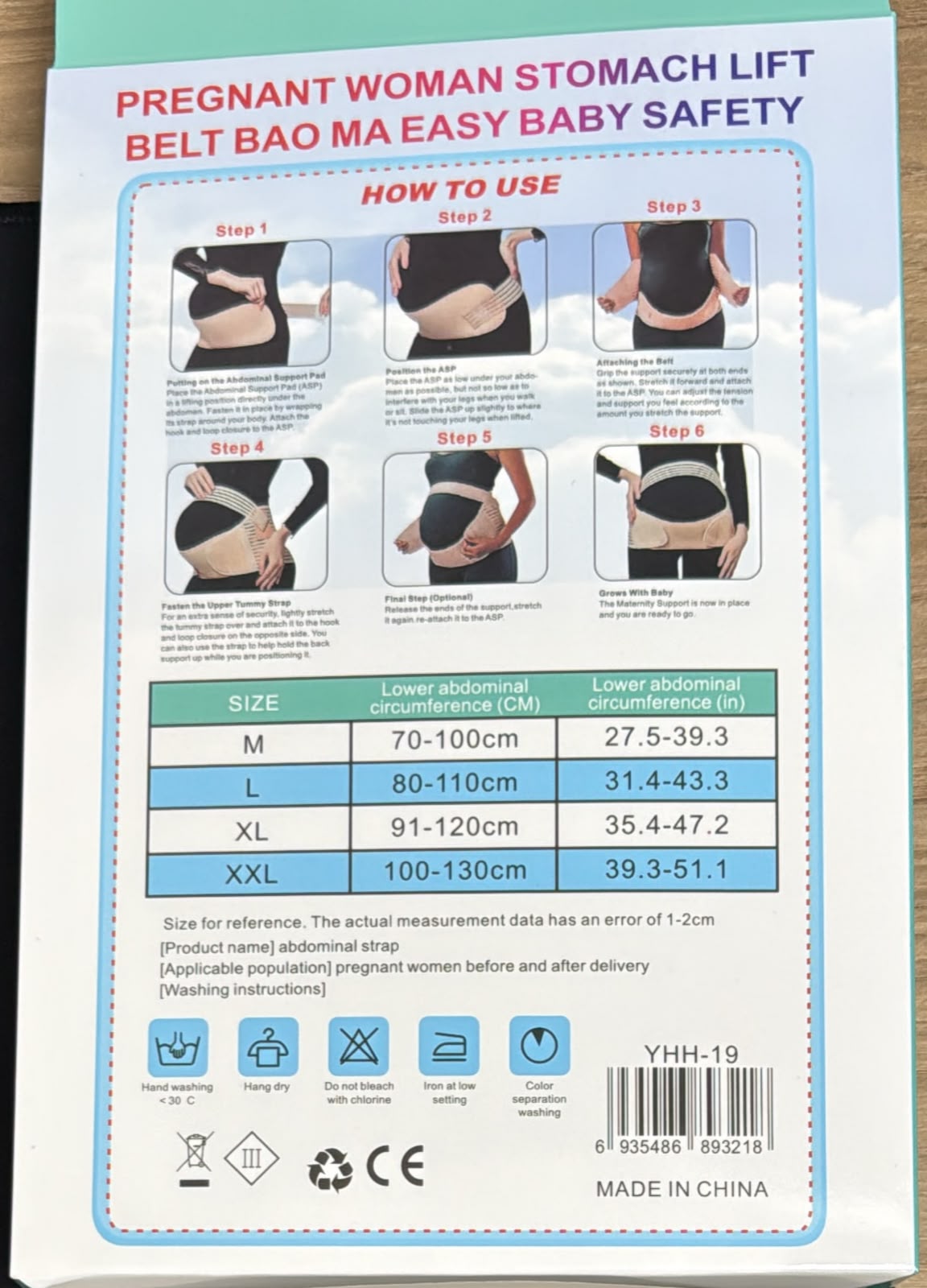 🤰✨ Faja de Soporte para Embarazo |