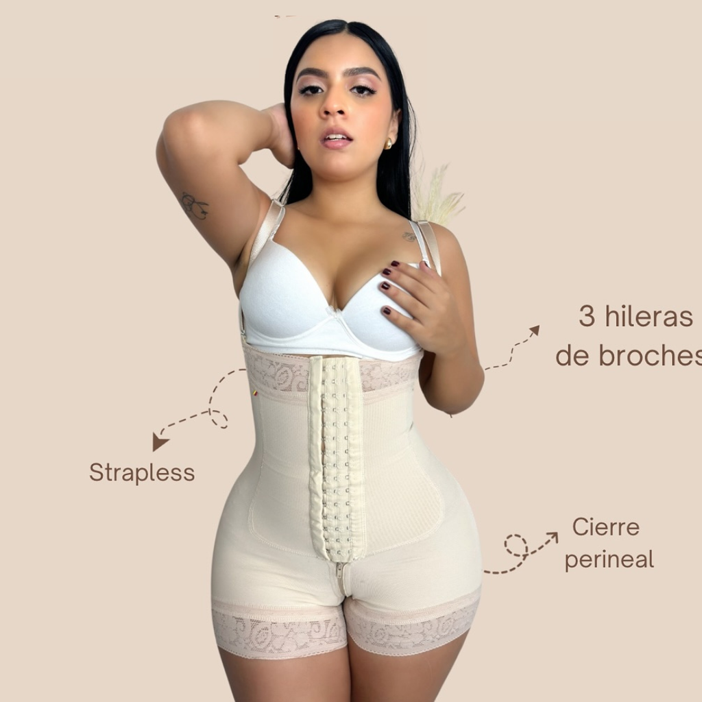 Faja Moldeadora Reductora de Alta Compresión Efecto Reloj de Arena
