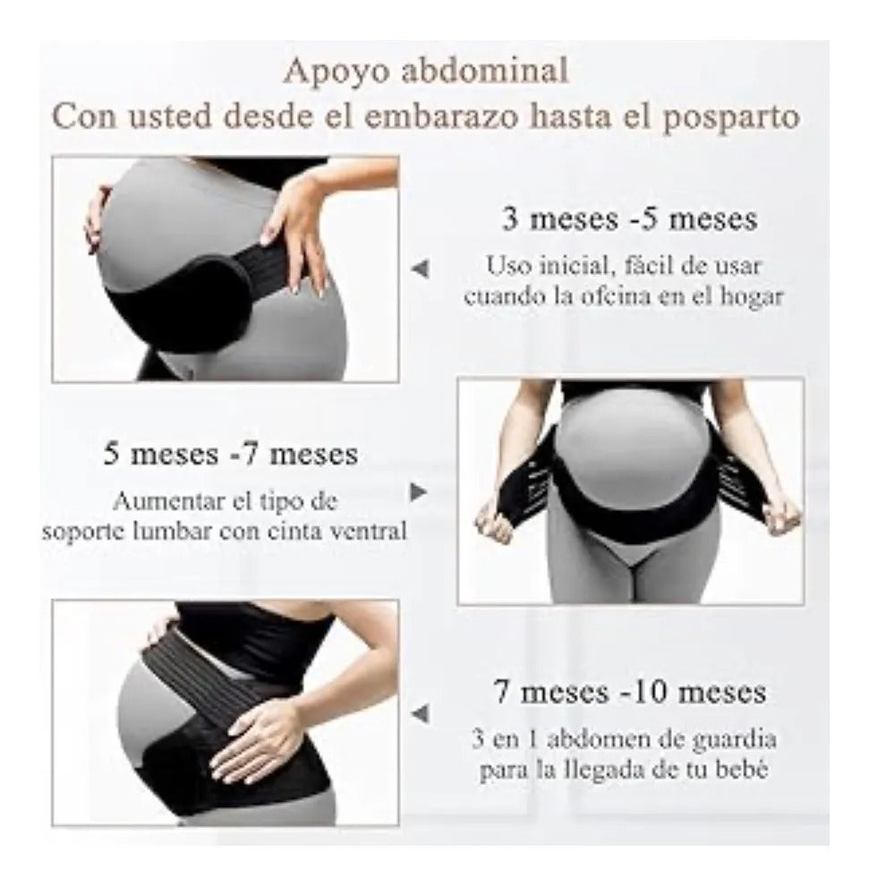 🤰✨ Faja de Soporte para Embarazo |