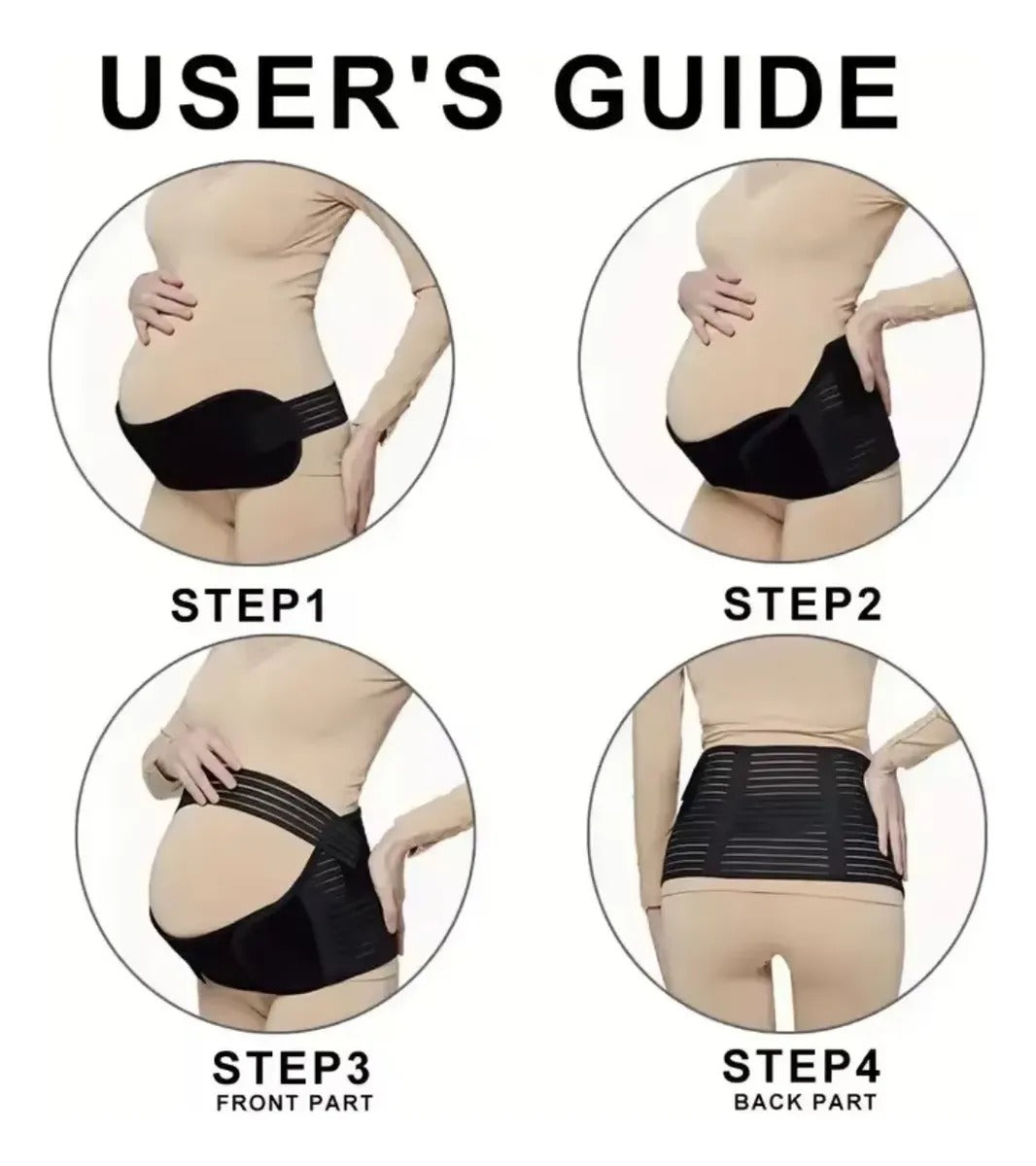 🤰✨ Faja de Soporte para Embarazo |
