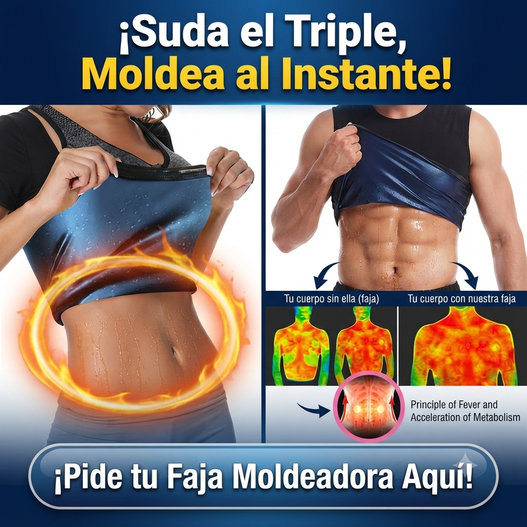 Faja Chaleco Termico Reductor Osmotex